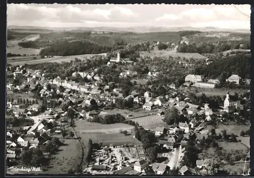 AK Ortenburg /Ndb., Ortsansicht aus der Vogelschau