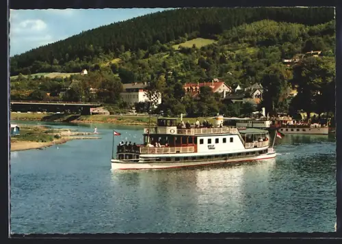 AK Hameln, M.S. Stör auf der Weser