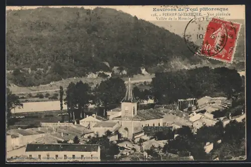 AK Pierre-la-Treiche, Vue générale Vallée de la Moselle et le village pittoresque