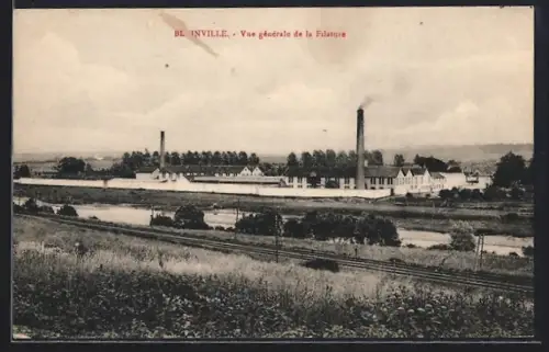 AK Blanville, Vue générale de la Filature