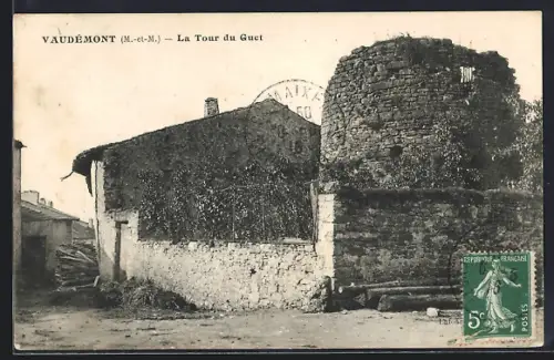 AK Vaudémont /M.-et-M., La Tour du Guet
