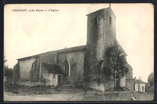 AK Virecourt près Bayon, L`Église