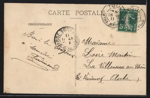 AK Toul, Le Fort Saint-Michel avec vue sur la rivière et un avion dans le ciel