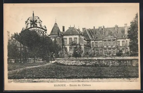 AK Haroué, Entrée du Château