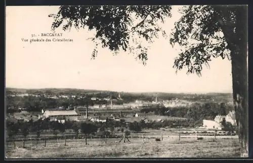 AK Baccarat, Vue générale des Cristalleries