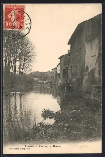 AK Vézelise, Vue sur le Brénon