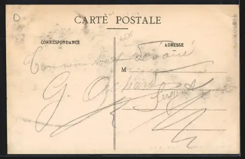 AK Parroy, L`Étang avec des barques et des rameurs