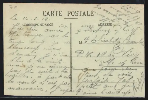 AK Neuviller-sur-Moselle, Vue générale