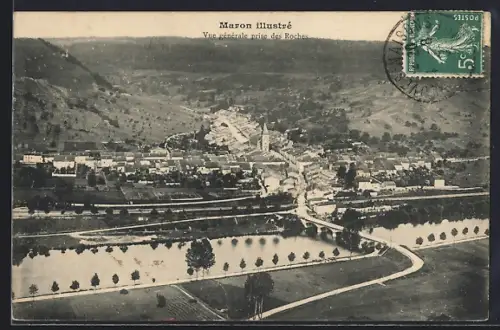 AK Maron, Vue générale prise des Roches