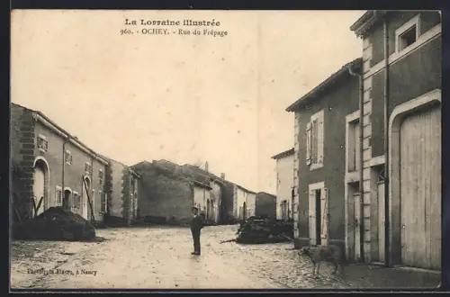 AK Ochey, Rue du Frépage