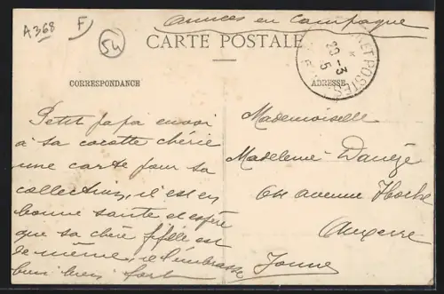 AK Ogéviller, Vue intérieure