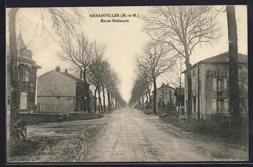 AK Marainviller /M.-et-M., Route Nationale