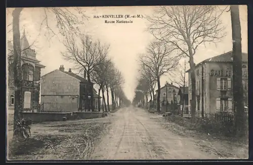 AK Marainviller /M.-et-M., Route Nationale