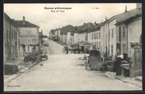 AK Maron, Rue de Toul, Restaurant du Centre