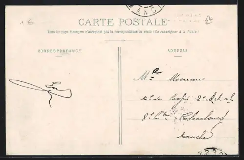 AK Lunéville, La Sous-Préfecture