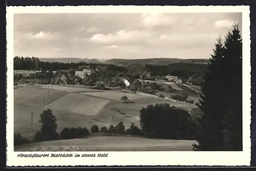 AK Marbächle /Schwaben, Ortsansicht mit Umgebung