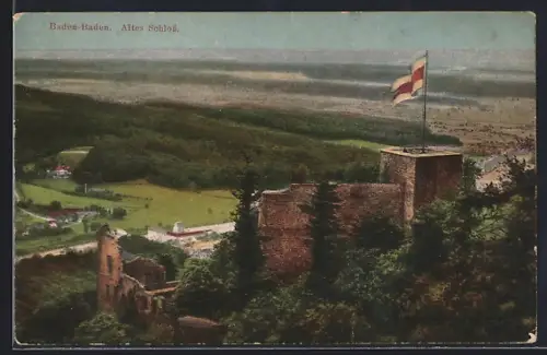 AK Baden-Baden, Altes Schloss
