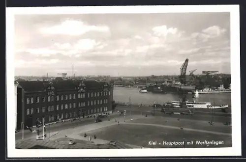 AK Kiel, Hauptpost, Werftanlagen