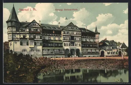 AK Oberhof i. Th., Herzogl. Schloss-Hotel
