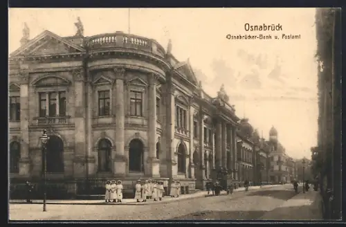 AK Osnabrück, Osnabrücker-Bank, Postamt