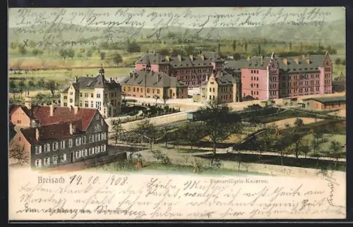 AK Breisach, Fussartillerie-Kaserne