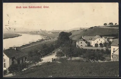 AK Trier, Schützenhof mit Umgebung