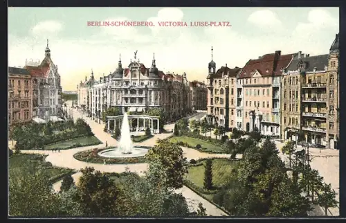 AK Berlin-Schöneberg, Victoria Luise-Platz