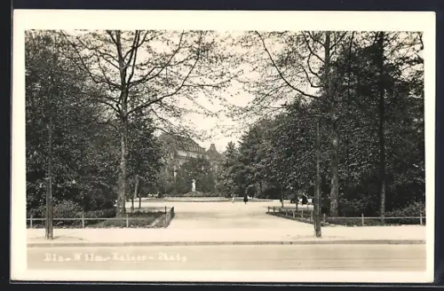 Foto-AK Berlin-Wilmersdorf, Kaiserplatz