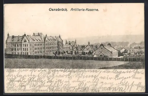 AK Osnabrück, Artillerie-Kaserne