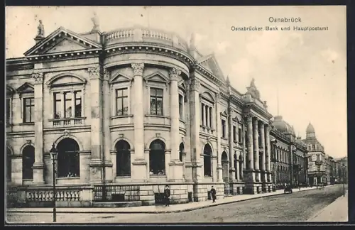 AK Osnabrück, Osnabrücker Bank, Hauptpostamt