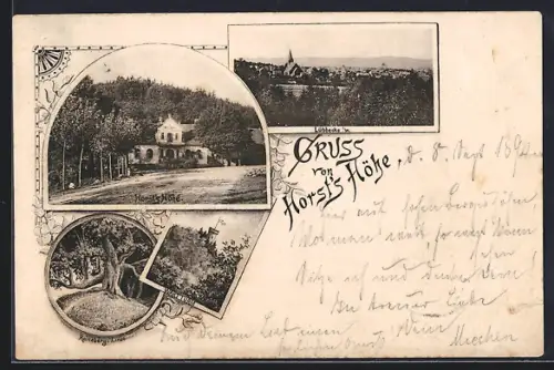 AK Lübbecke, Gasthof Horst`s Höhe