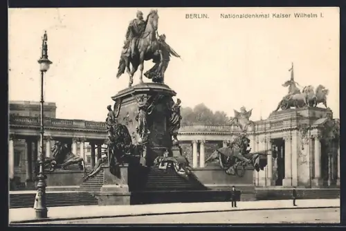AK Berlin, Nationaldenkmal Kaiser Wilhelm I