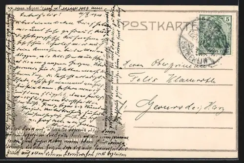 AK Berlin, Nationaldenkmal Kaiser Wilhelm I