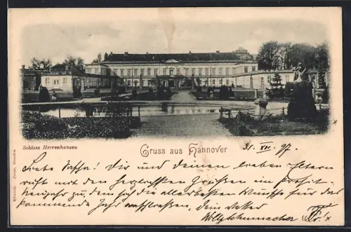 AK Hannover, Schloss Herrenhausen