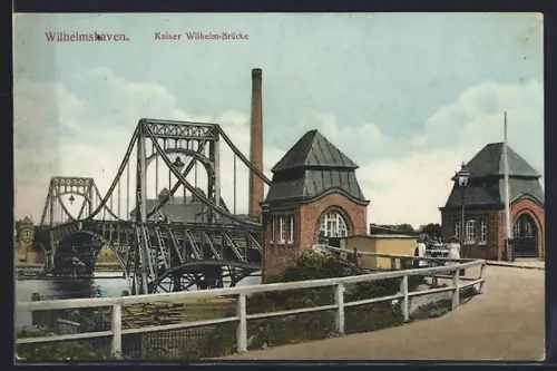 AK Wilhelmshaven, Kaiser Wilhelm-Brücke