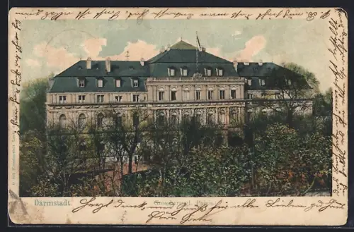 AK Darmstadt, Grossherzogliches Palais