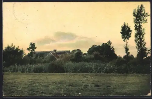 AK Ochtum, Marschendiyll, Landschaftsansicht mit Gehöft