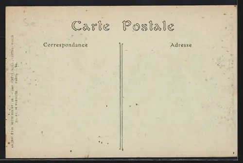 AK Saint-Herbot près Huelgoat, Ruines du Château de Rusquec avec personnages devant un puits