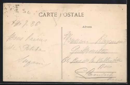 AK Douarnenez, Vue générale de l`Ile Tristan et Plage des Dames