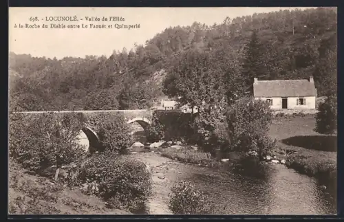 AK Locunolé, A la Roche du Diable entre Le Faouët et Quimperlé