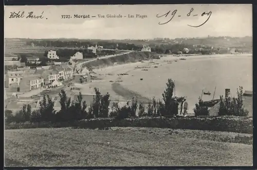 AK Morgat, Vue Générale, Les Plages