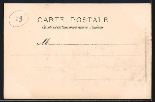 AK Pont-Aven, Château du Hénan, Vue d`ensemble, La Porte et la Chapelle