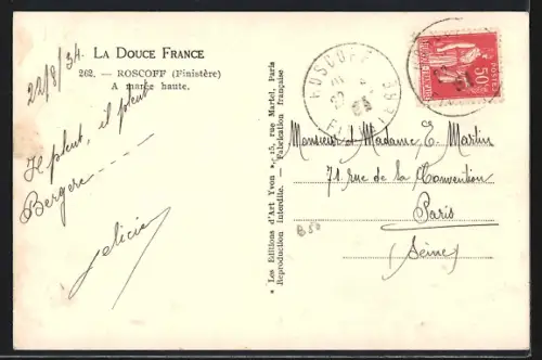 AK Roscoff /Finistère, À marée haute