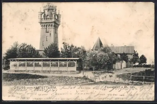 AK Frankfurt a. O., Gasthof zum Kleistturm