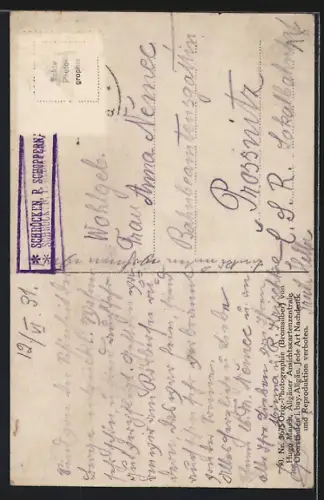 AK Schröcken /Vorarlberg, Ortsansicht mit Künzelspitze