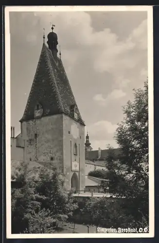 AK Freystadt /O.-Ö., Linzertor, Ortspartie