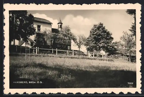 AK St. Johann am Wimberg, Hotel und Gasthaus Hansberg