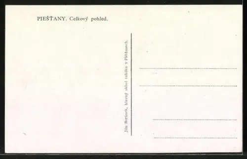 AK Piestany, Celkový pohled