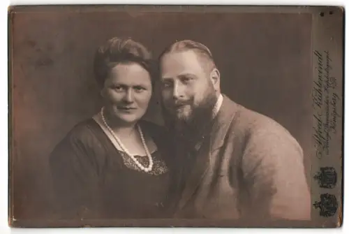 Fotografie Alfred Kühlenwindt, Königsberg, Merna und Paul 1922