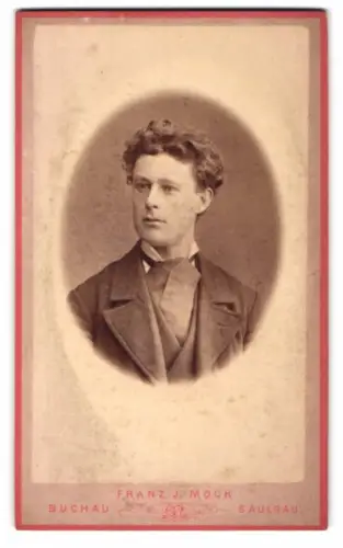 Fotografie Franz J. Mock, Buchau, Porträt eines jungen Mannes